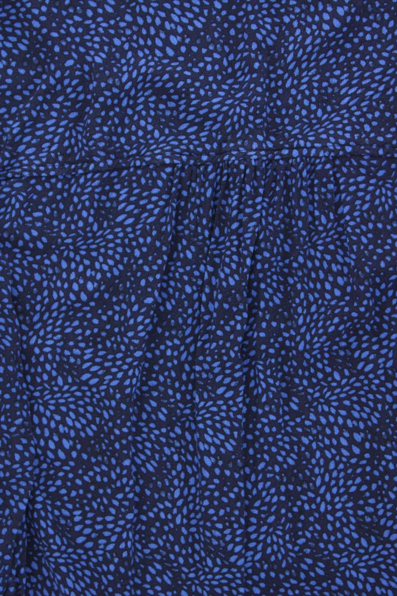 Esprit Langarmkleid Gr. 40 blau aus Viskose
