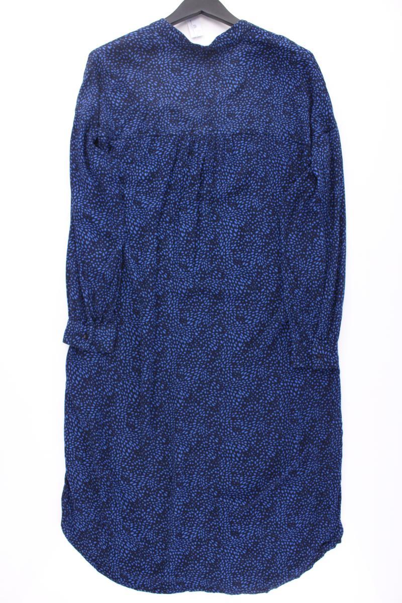 Esprit Langarmkleid Gr. 40 blau aus Viskose