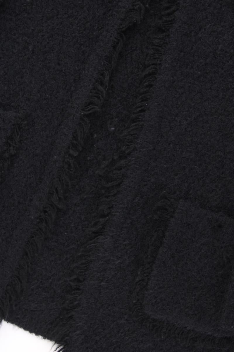Geisha Strickjacke Gr. 36 Langarm schwarz aus Nylon
