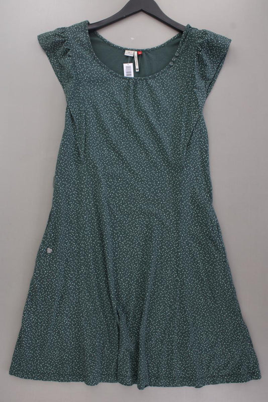 Ragwear Jerseykleid Gr. M Kurzarm grün aus Baumwolle