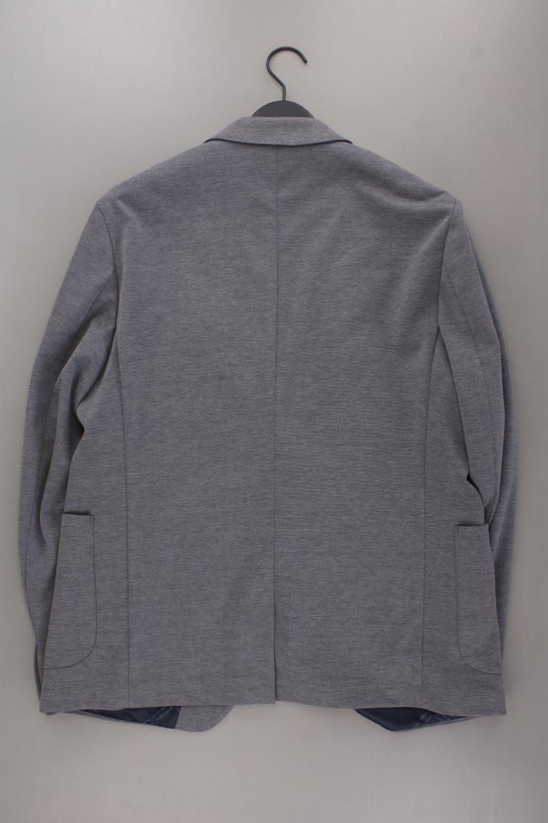 s.Oliver Jerseysakko für Herren Gr. 56 grau aus Polyester