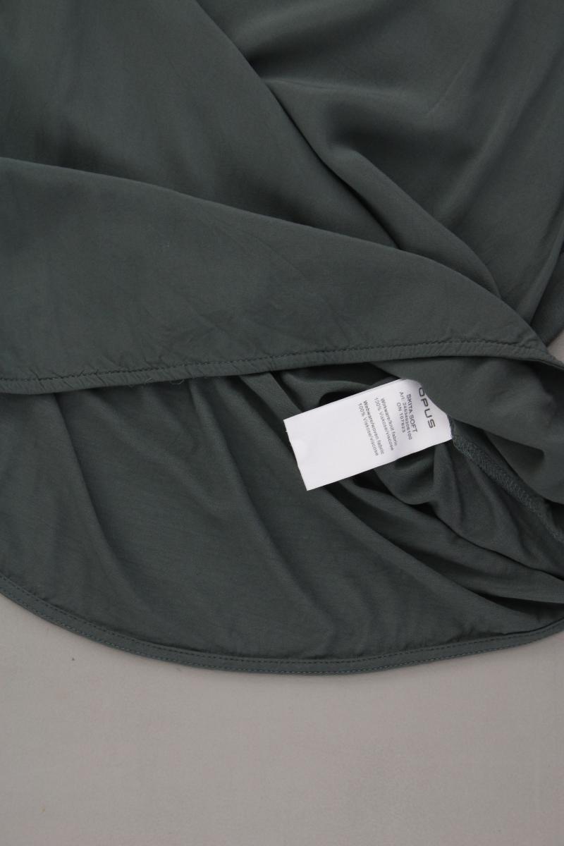 Opus Bluse Modell Skita Soft Gr. 40 Kurzarm grün aus Viskose