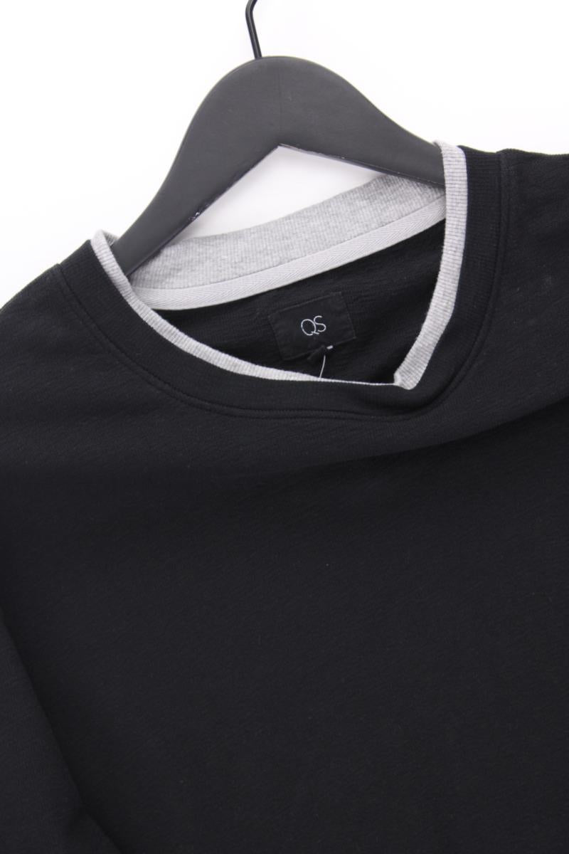 QS by s.Oliver Feinstrickpullover für Herren Gr. XL schwarz aus Baumwolle