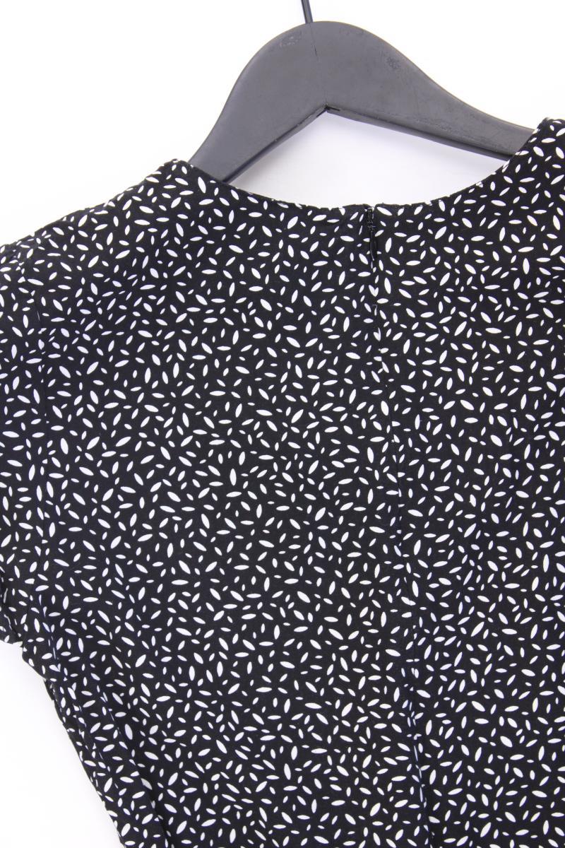 Zero Kurzarmkleid Gr. 34 schwarz aus Viskose