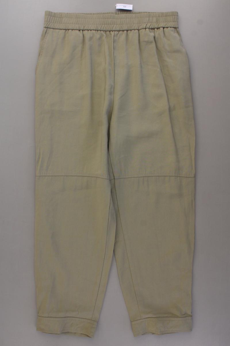 Zara Stretchhose Gr. L olivgrün aus Viskose
