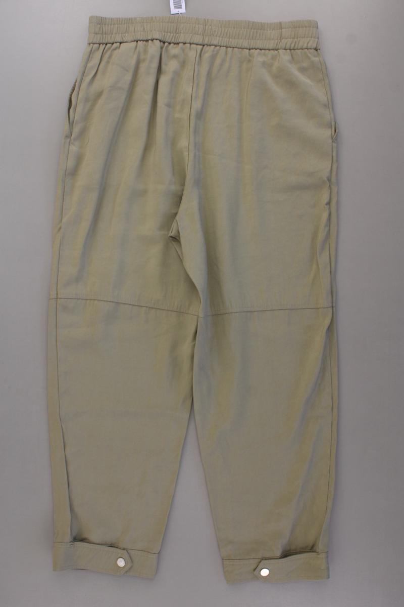 Zara Stretchhose Gr. L olivgrün aus Viskose