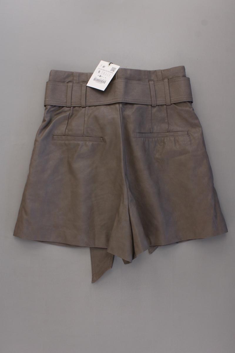 Zara Hotpants Gr. S neu mit Etikett braun aus Polyurethan