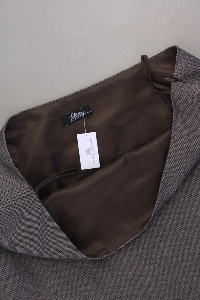 s.Oliver Selection Bleistiftrock Gr. 40 braun aus Viskose