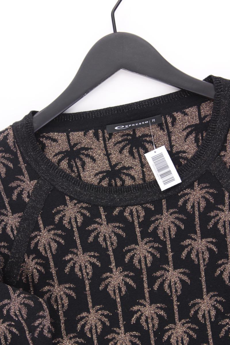 Expresso Feinstrickpullover Gr. M schwarz aus Baumwolle