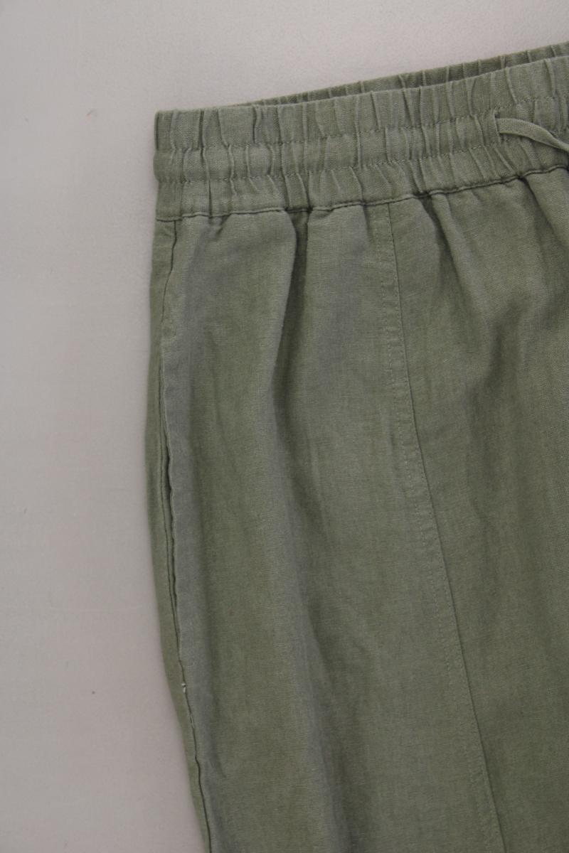 Zara Leinenhose Gr. L olivgrün
