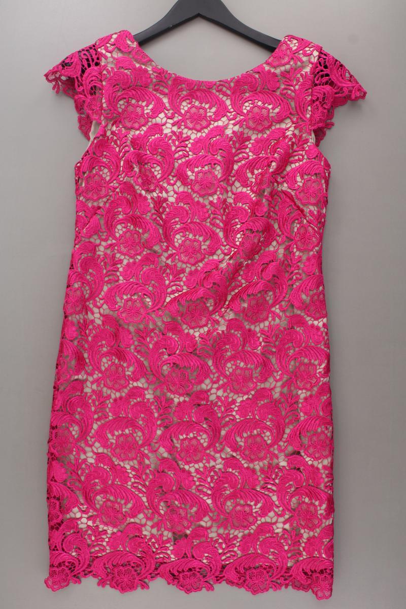 Eliza J Spitzenkleid Gr. US 10 (M) Kurzarm pink aus Polyester