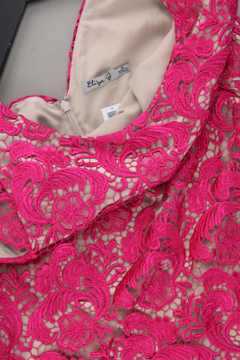 Eliza J Spitzenkleid Gr. US 10 (M) Kurzarm pink aus Polyester