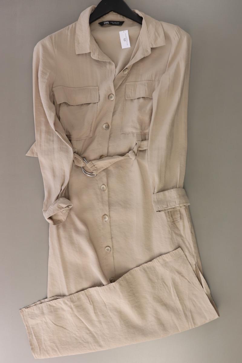 Zara Langarmkleid Gr. XS creme