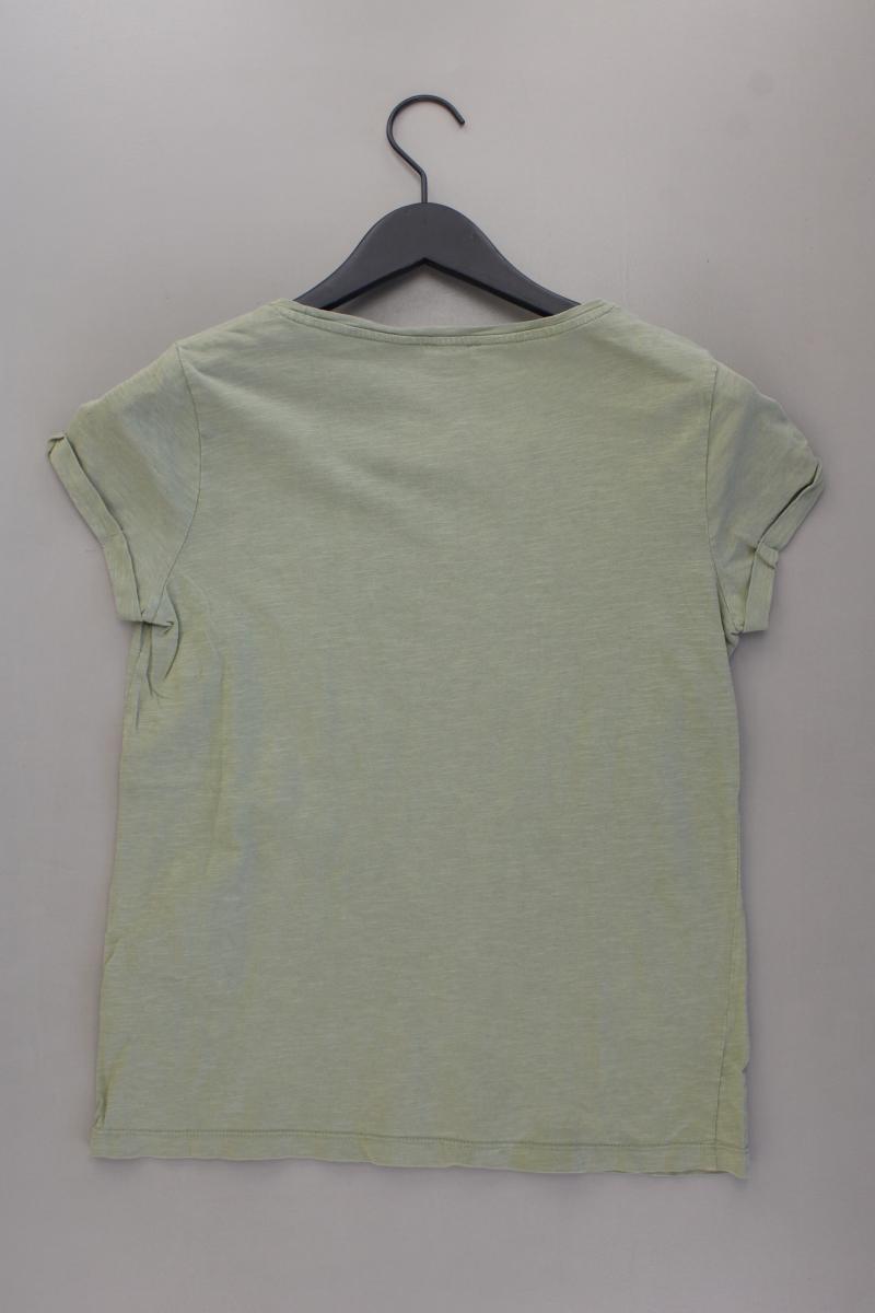 edc by Esprit T-Shirt Gr. S Kurzarm olivgrün aus Baumwolle