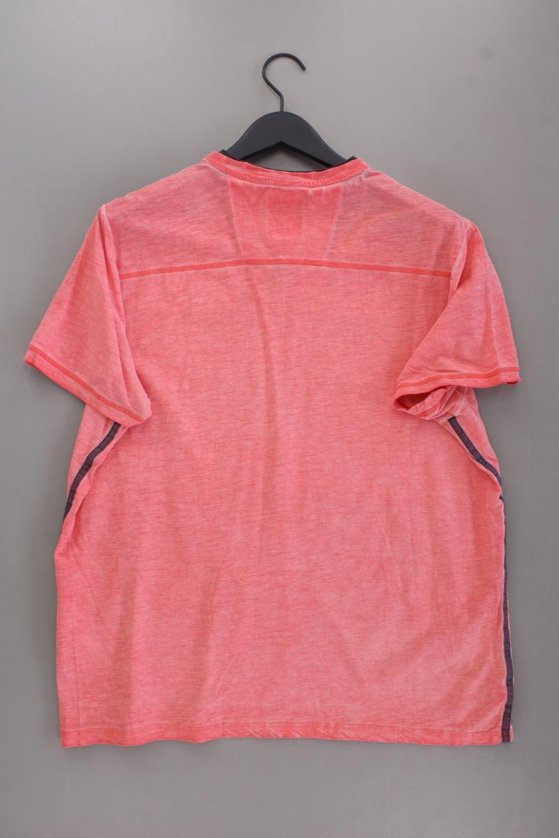 s'questo Printshirt für Herren Gr. XL Kurzarm rosa aus Baumwolle