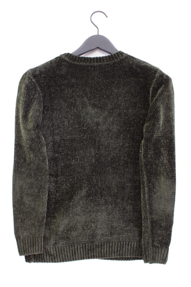 Montego Feinstrickpullover Gr. XS neuwertig olivgrün aus Polyester