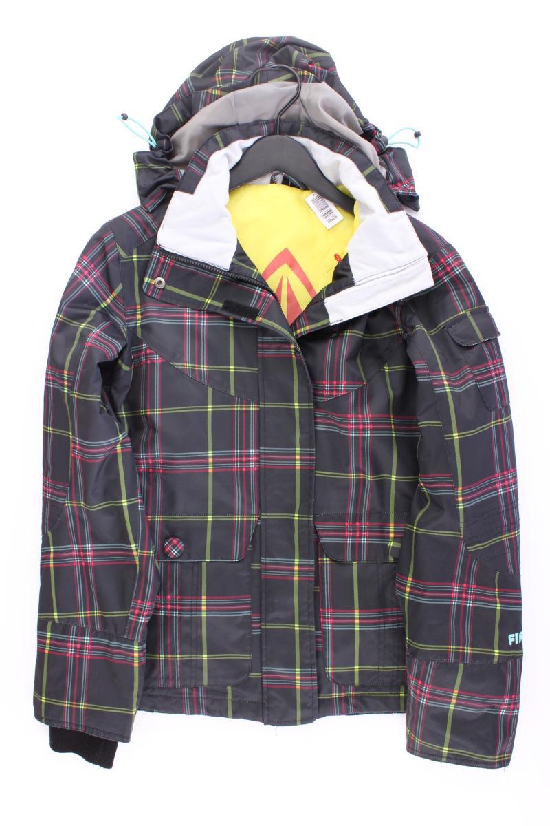 Firefly Skijacke Gr. 38 geometrisches Muster schwarz aus Polyester