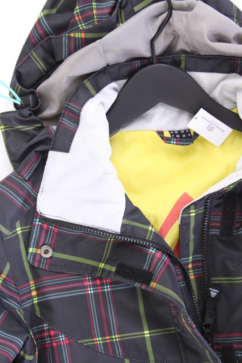 Firefly Skijacke Gr. 38 geometrisches Muster schwarz aus Polyester