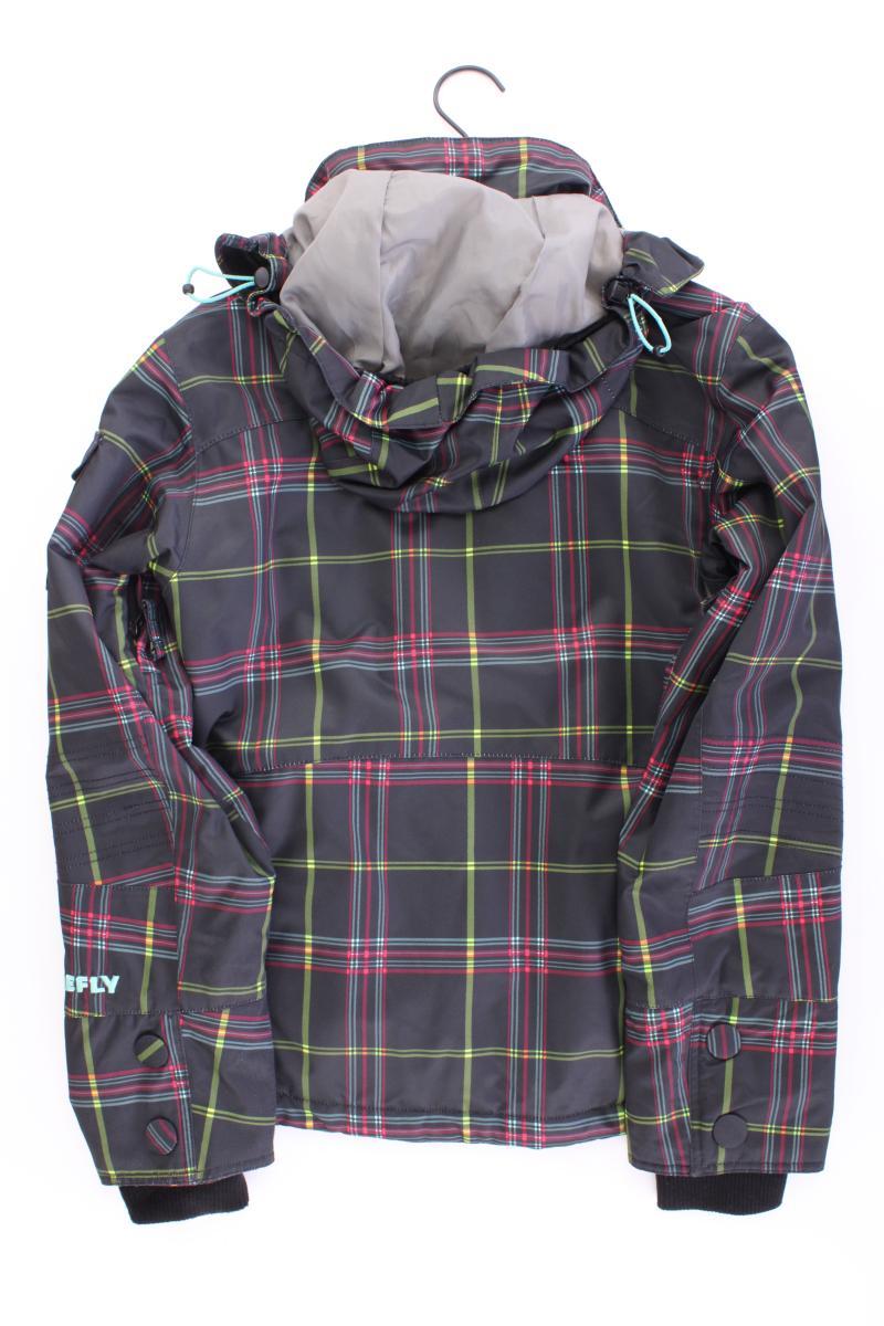 Firefly Skijacke Gr. 38 geometrisches Muster schwarz aus Polyester