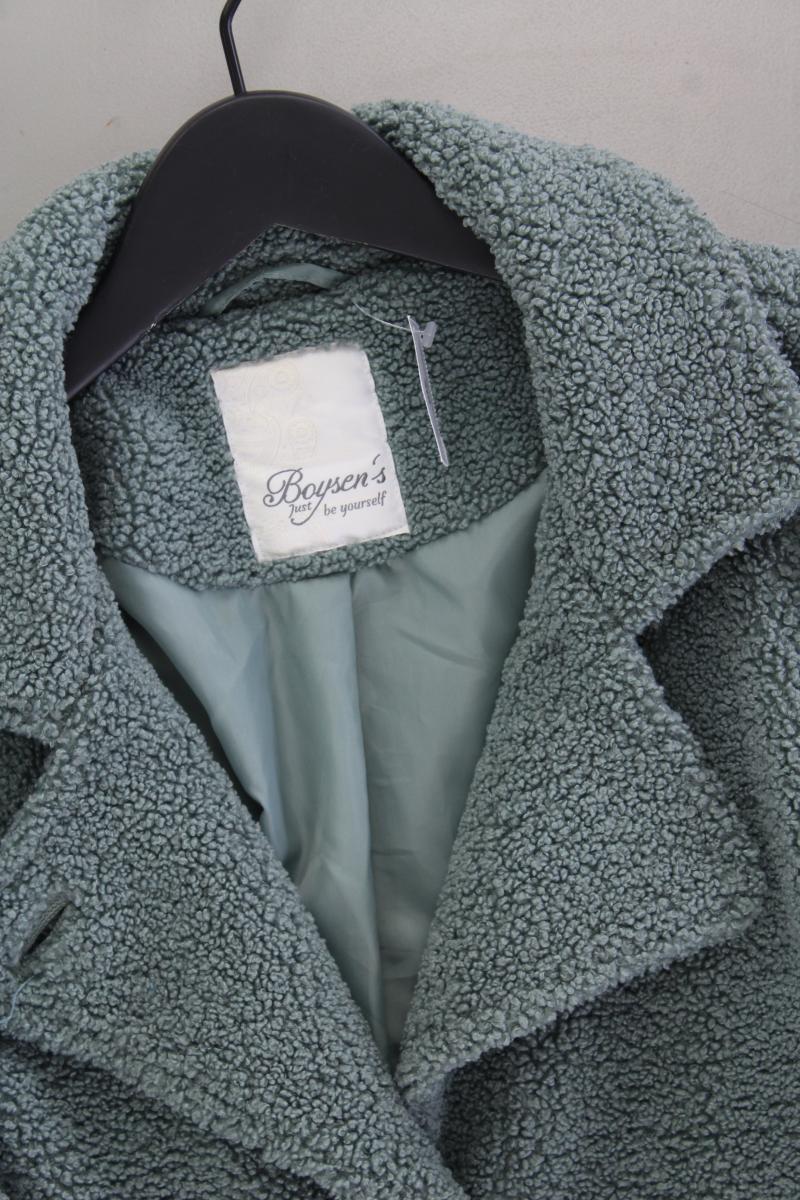 Boysens Classic Mantel Gr. 42 neuwertig blau aus Polyester