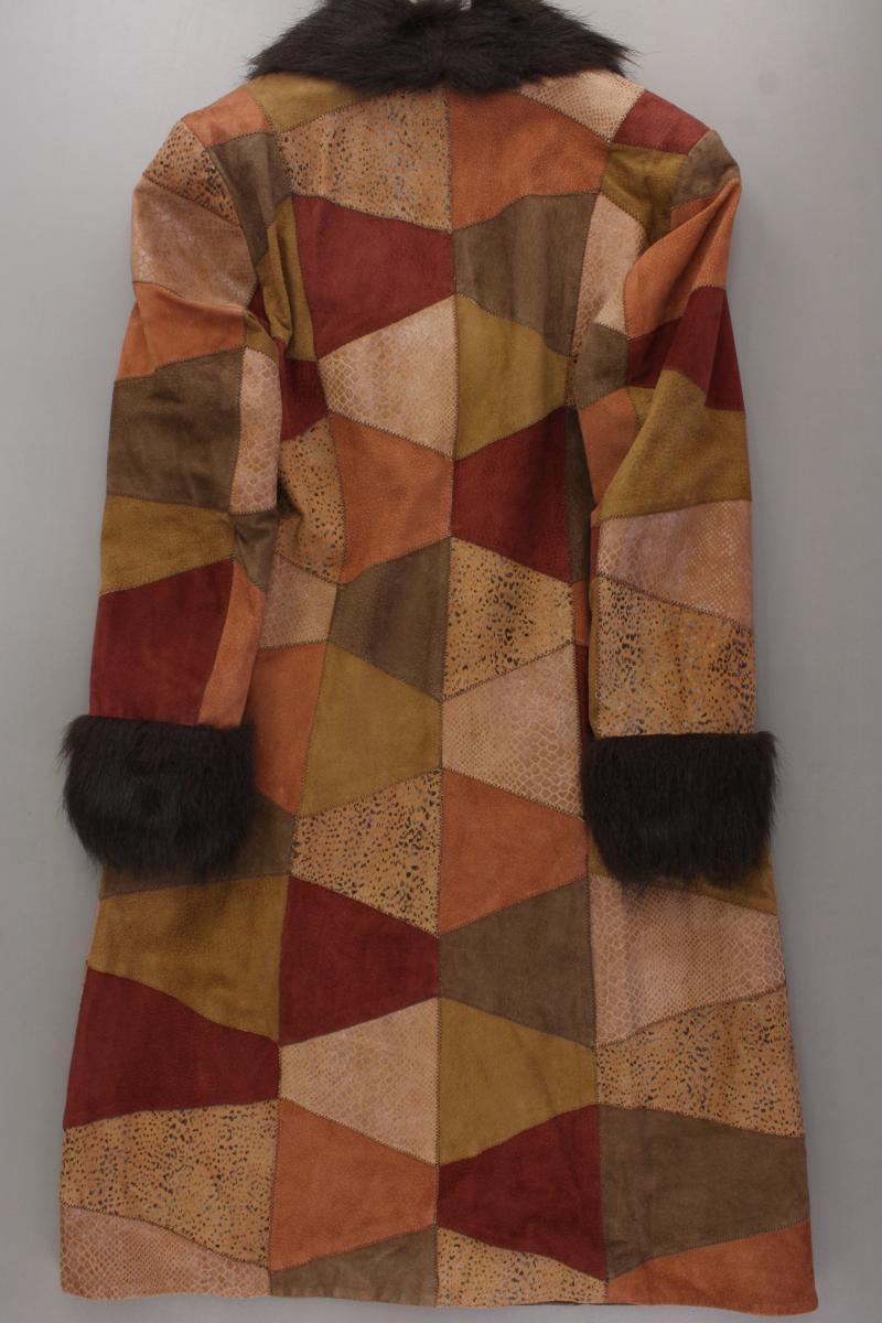 Dino'z Vintage Ledermantel Gr. 38 mehrfarbig