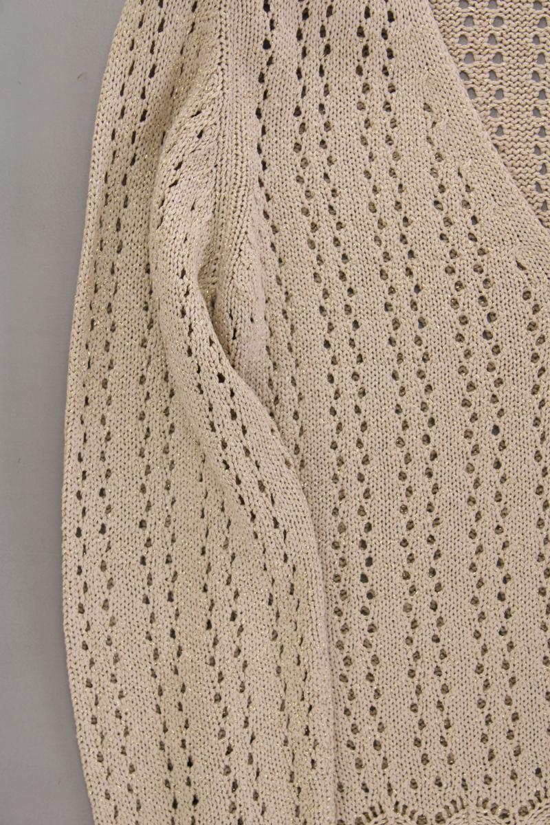 Heine Langarmpullover Gr. 36/38 neuwertig gold aus Polyacryl