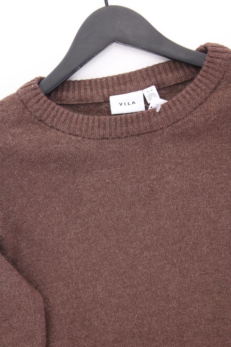 Vila Feinstrickpullover Gr. M braun aus Viskose