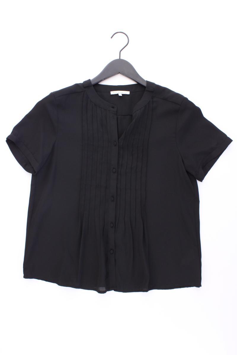 mint & berry Kurzarmbluse Gr. 38 neuwertig schwarz aus Polyester