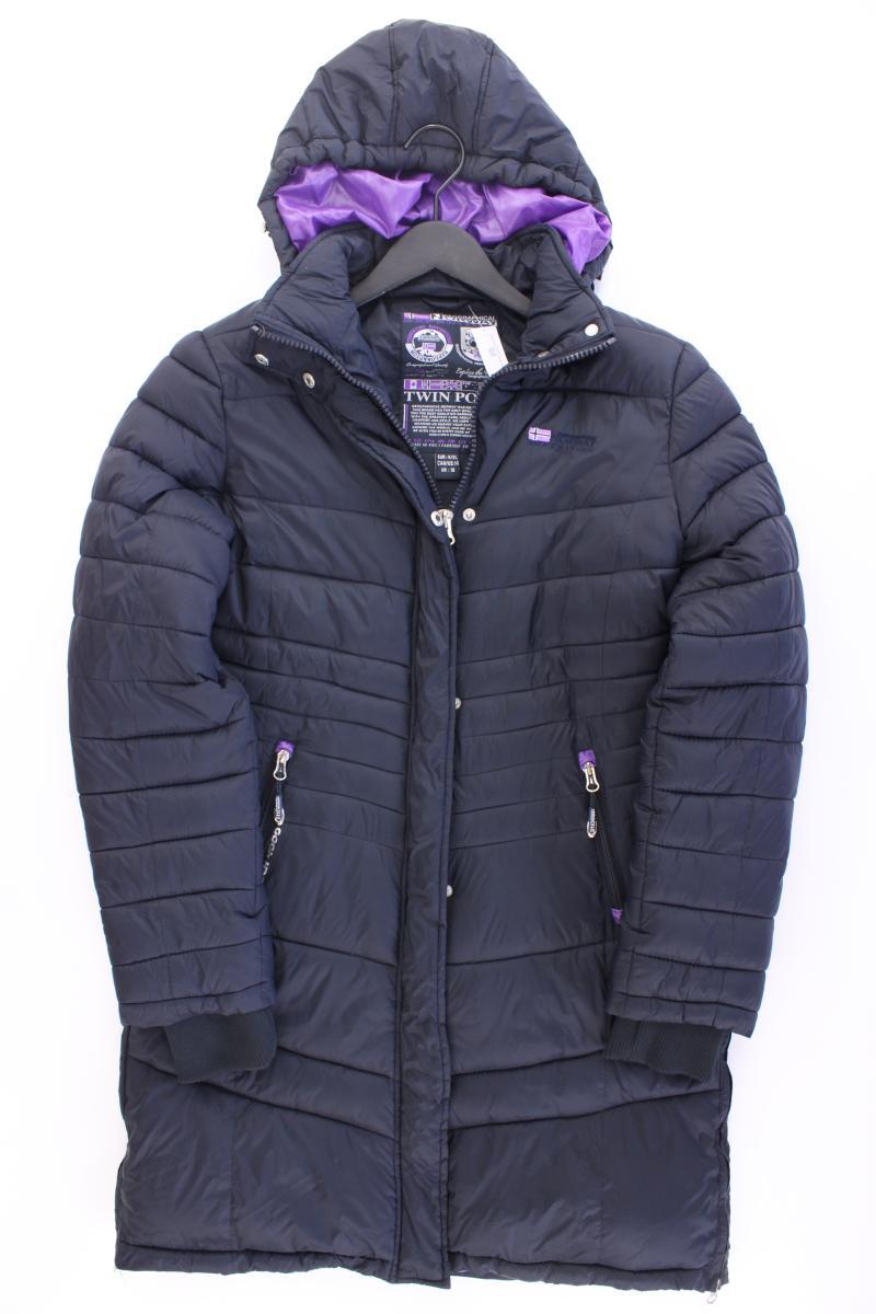 Geographical Norway Kapuzenmantel Gr. XL blau aus Polyester