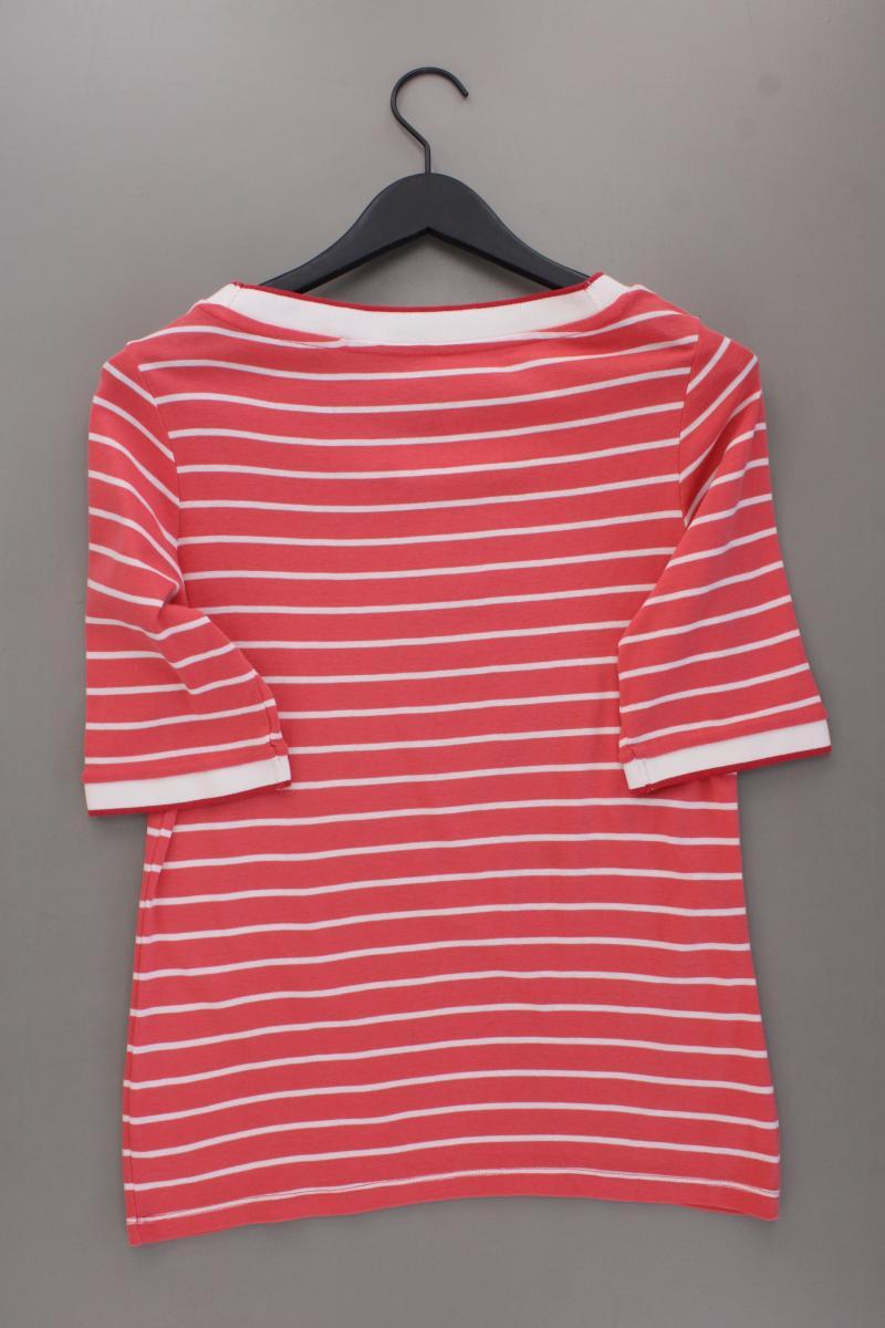 Esprit Shirt lachsfarben Gr. XL gestreift Kurzarm rosa