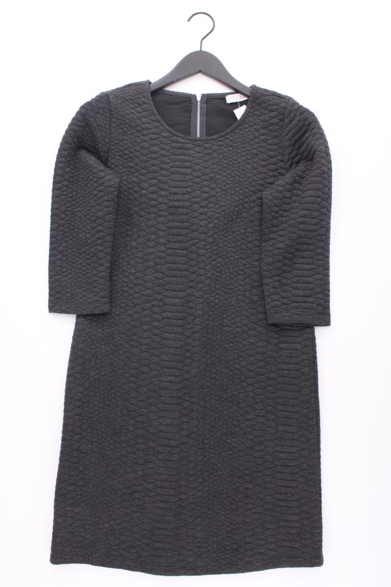 Aniston Etuikleid Gr. 38 neuwertig 3/4 Ärmel grau aus Polyester