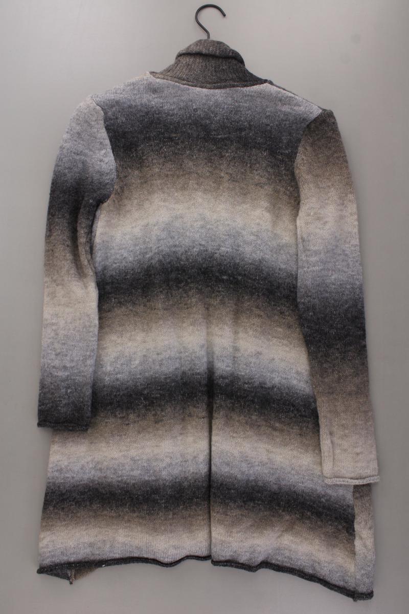 Street One Strickjacke Gr. 38 Langarm grau aus Polyacryl