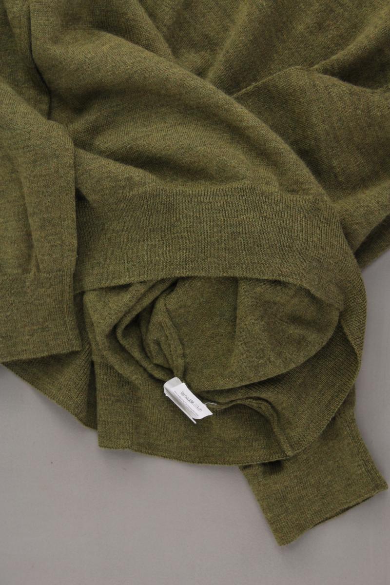 Walbusch Wollpullover für Herren Gr. 62/64 grün