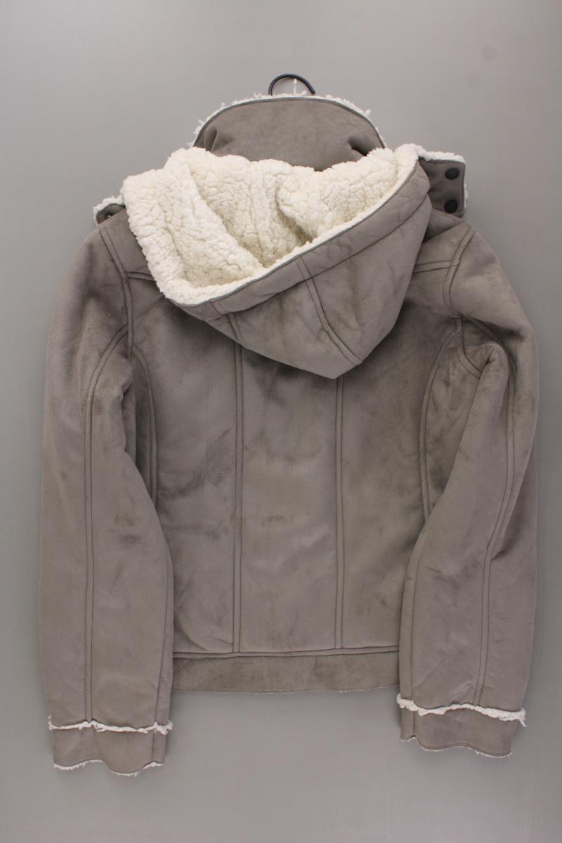 Cecil Winterjacke Gr. M grau aus Polyester