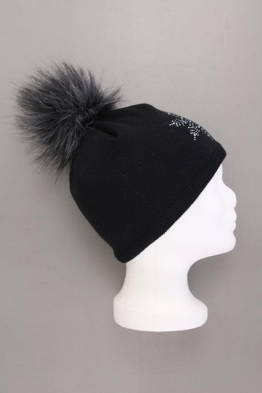 Norton Mütze mit Wolle schwarz