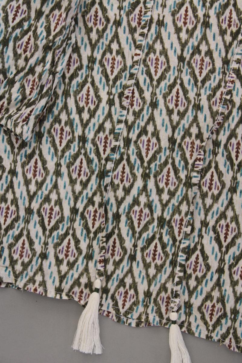 Geisha Classic Bluse Gr. 42 geometrisches Muster 3/4 Ärmel mehrfarbig