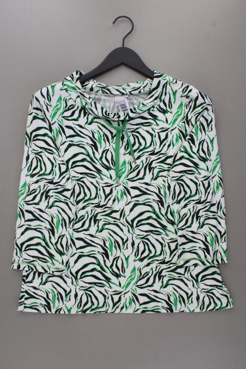 Liberty Printshirt Gr. M 3/4 Ärmel grün