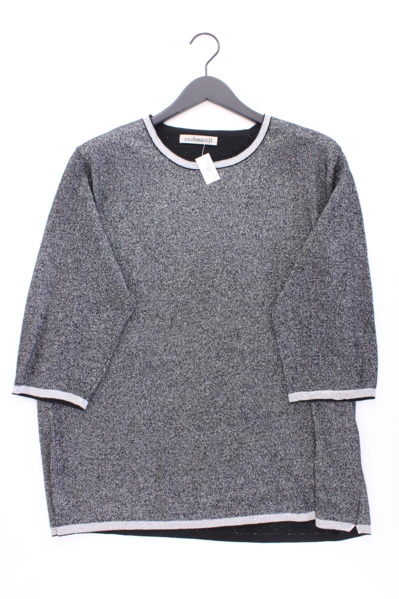 Cashmasoft Feinstrickpullover Gr. 52 silber aus Polyacryl