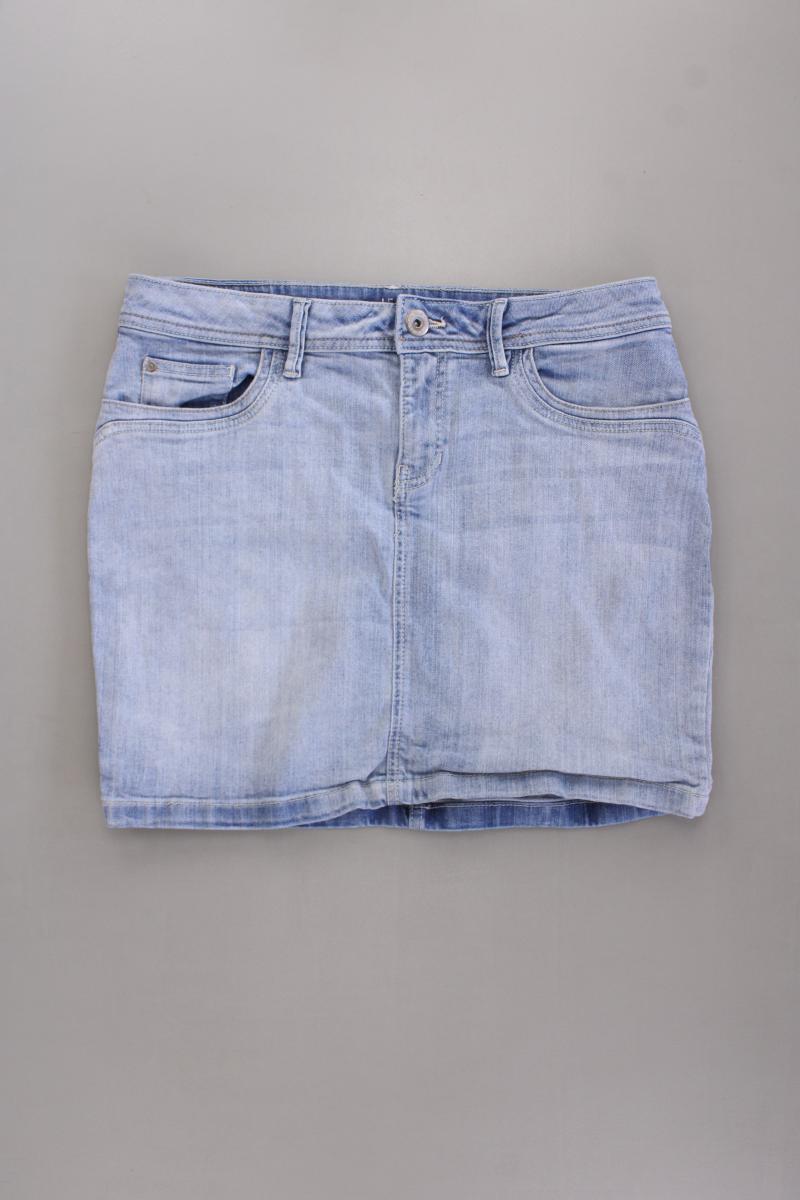 s.Oliver Jeansrock Gr. 40 blau aus Baumwolle