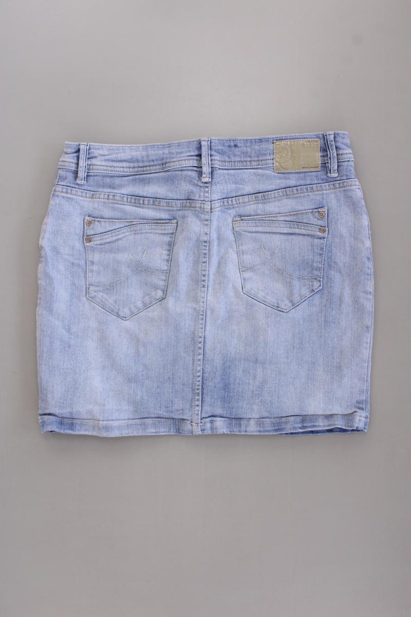 s.Oliver Jeansrock Gr. 40 blau aus Baumwolle