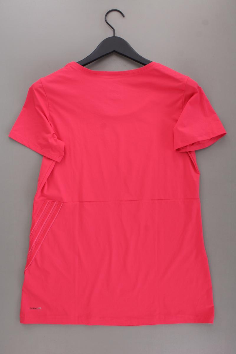 Adidas Sportshirt Gr. 44 neuwertig Kurzarm pink aus Polyester
