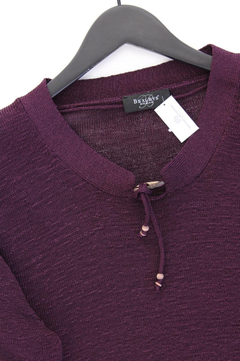 Bexley's Pullover Gr. 42 neuwertig lila aus Polyester
