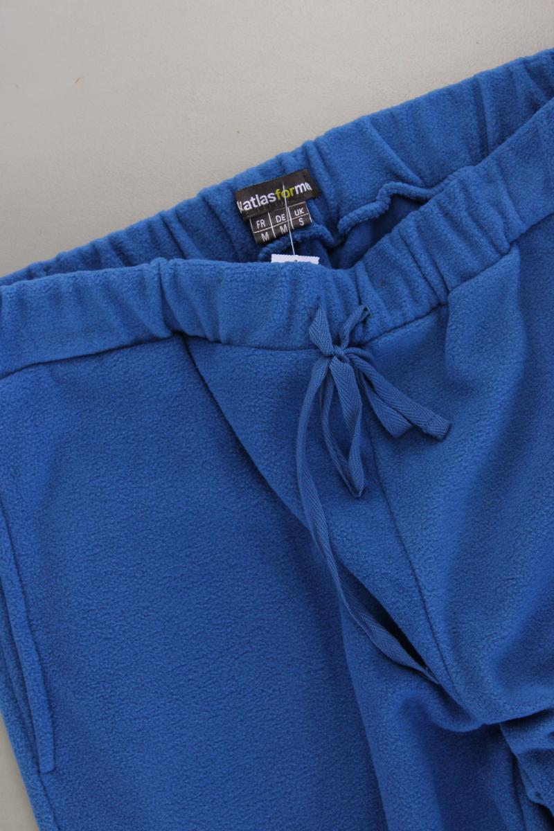 Atlas For Men Fleece Hose für Herren Gr. M neuwertig blau aus Polyester