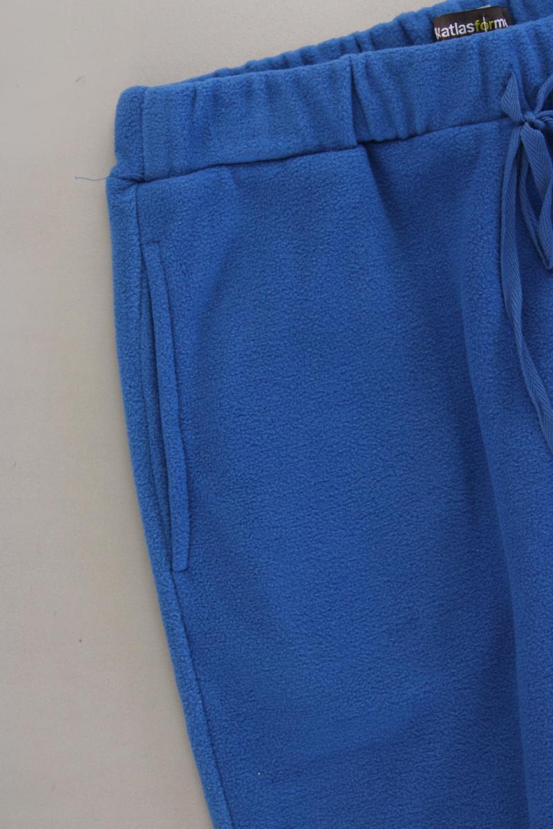 Atlas For Men Fleece Hose für Herren Gr. M neuwertig blau aus Polyester