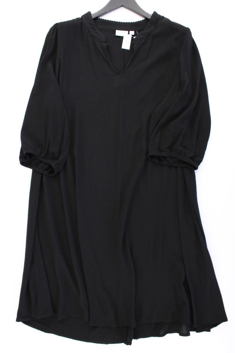 Vila Evoked Kleid Gr. 48 3/4 Ärmel schwarz aus Viskose