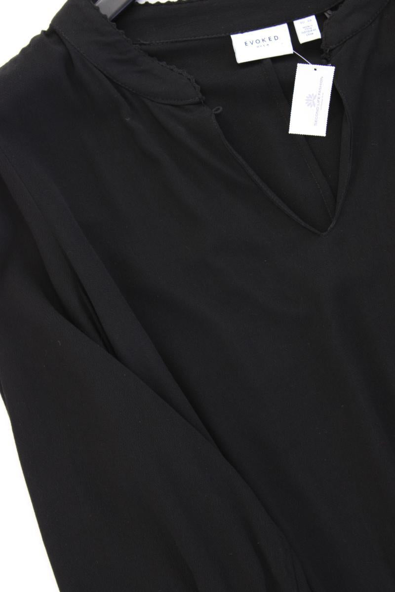 Vila Evoked Kleid Gr. 48 3/4 Ärmel schwarz aus Viskose