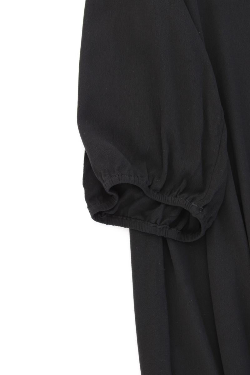 Vila Evoked Kleid Gr. 48 3/4 Ärmel schwarz aus Viskose