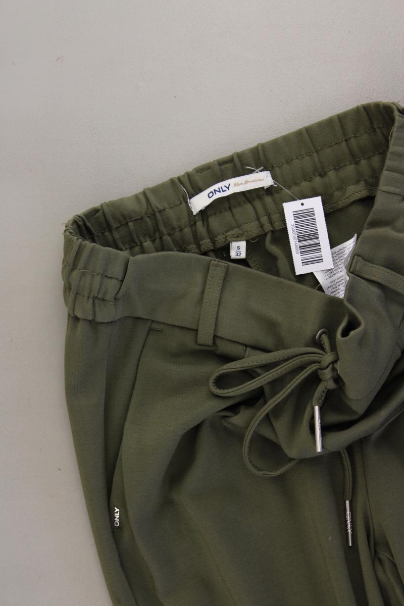 Only Stoffhose Gr. S/L32 neuwertig olivgrün aus Viskose