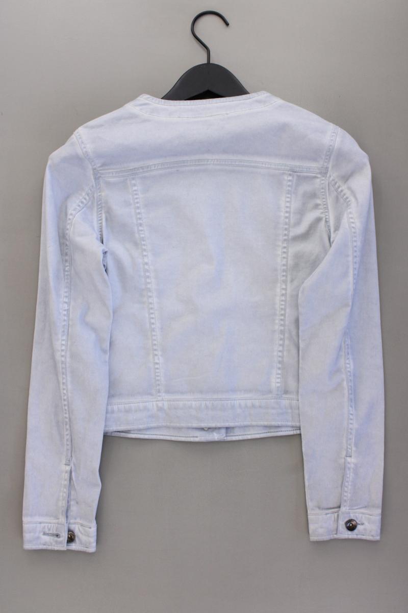 Elvira Übergangsjacke Gr. 36 blau aus Baumwolle