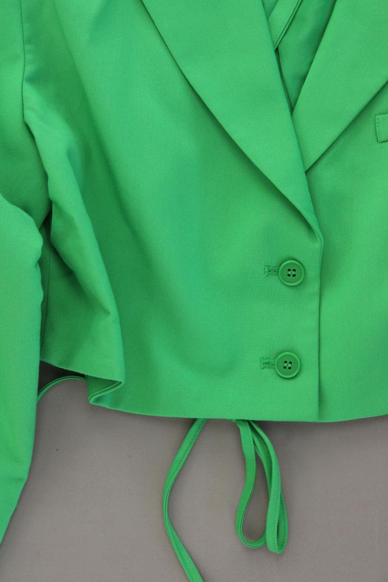 H&M Divided Kurzblazer Gr. XL neu mit Etikett grün aus Polyester